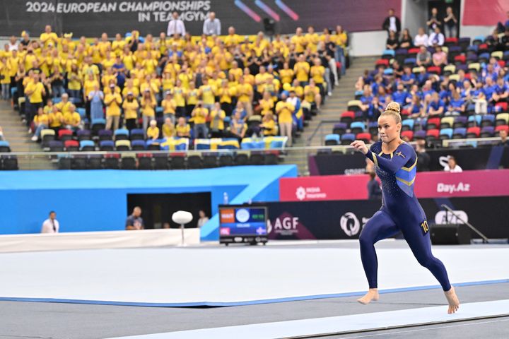 EM i truppgymnastik avgörs i Baku, Azerbajdzjan under veckan. Foto: Filippo Tomasi