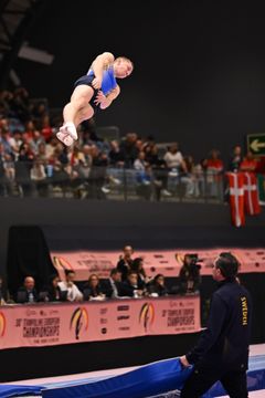 Semifinal för Linus von Heideman i DMT på EM.