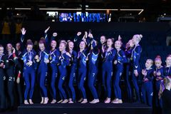Guld till juniordamerna.
