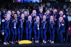 EM-guld till mixlaget.
