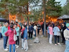 Deltagare från ett 20-tal länder samlades på måndag kväll på Södra Berget i Sundsvall för – The First Spark – en varm och informell start på tre dagar av möten, kunskapsutbyte och friluftsliv.