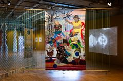 Romanija Siwen (Romska kvinnor syr) (2021) av Małgorzata Mirga-Tas