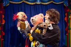 Ida Steén i Gröna stövelns teater, premiär 10 oktober på Marionetteatern.