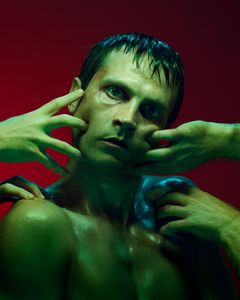 Skådespelaren Marcus Vögeli som Frankensteins monster