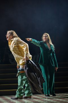 Orkestern som spelar