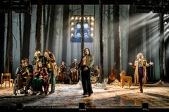 Orkestern som spelar