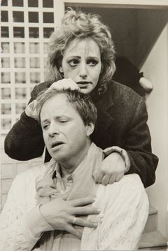 Helge Skoog och Lena T Hansson i En ren flicka (1983).