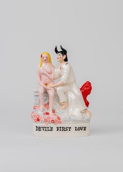 "Devil’s First Love". The Devil – A Life av Nick Cave visas den 12 februari – 31 maj 2026 i Galleri 3 på Kulturhuset Stadsteatern.