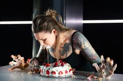 Charlotta Björck i Fröken Julie. Premiär 17 april på Kulturhuset Stadsteatern i samarbete med Villman Produktion.