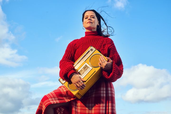 Emma Klingenberg i "Tove Jansson och musiken". Premiär 6 februari på Kulturhuset Stadsteatern.