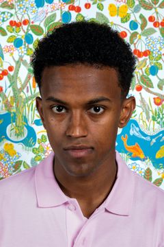 Yohannes Frezgi spelar Isaac i Amar Jašarevićs Nihilisten på Kulturhuset Stadsteatern Vällingby.