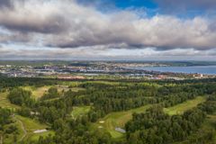 A6 golf drönarbild 2300x1533