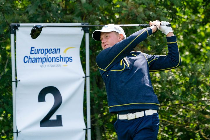 Albin Bergström Lag-EM 2019 Albin Bergström, Ljunghusens GK, är en av guldhjältarna från lag-EM 2019 som i september 2020 åker till Nederländerna för att försvara titeln.