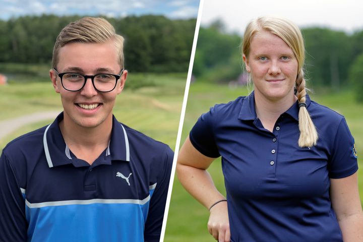 Viktor Hagborg Asp och Ingrid Lindblad