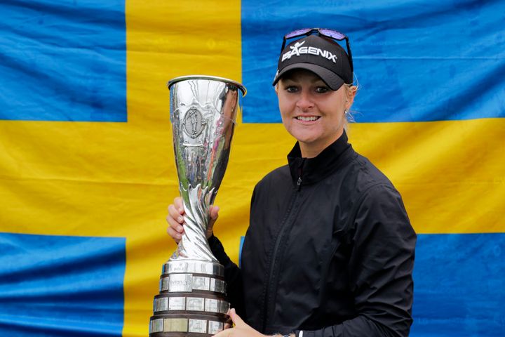Anna Nordqvist Anna Nordqvist vann majortävlingen Evian Championship 2017.