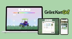 GröntKortGo! fungerar på både mobil, surfplatta och dator. Gå in på grontkortgo.se via webbläsaren. Sedan är det bara att stajla golfbilen, bränna iväg och börja samla kunskaper.