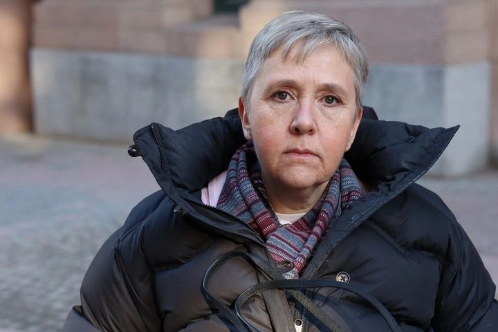 Lise Lidbäck, förbundsordförande Neuroförbundet. Foto: Alfred Skogberg.