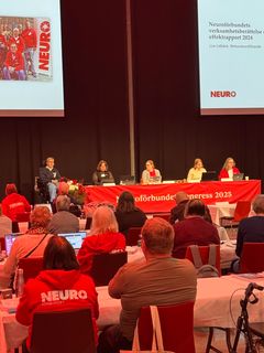 Bild från Neuroförbundets kongress