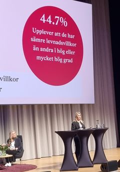 Maria Ferm presenterar Neurobarometern