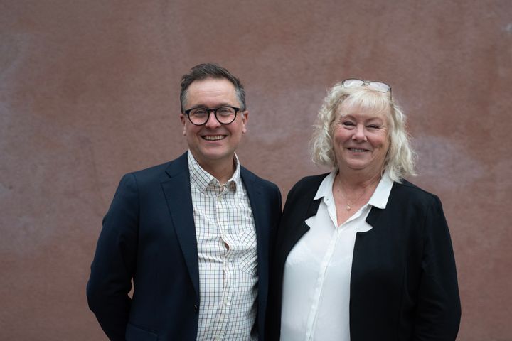 Rickard Axdorff, generalsekreterare och Rita Larsson, ordförande för Branschföreningen Svensk Torv