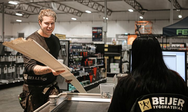 Nu kan kunder hämta byggmaterial på Beijer dygnet runt, sju dagar i veckan