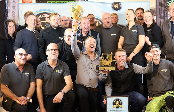 Beijer Bovallstrand har tilldelats utmärkelsen Årets Byggmaterialhandlare 2025