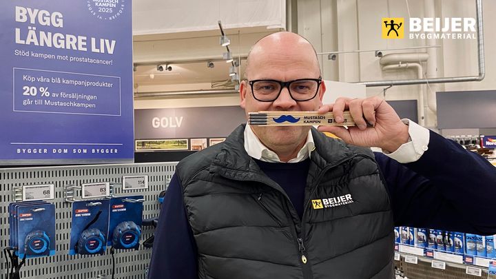 Huvudpartner till Mustaschkampen för nionde året i rad.