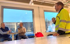 Infrastruktur- och bostadsminister Andreas Carlson besöker Beijer Byggmaterial