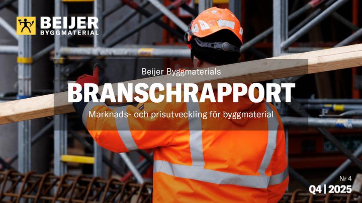 Svensk byggsektor sticker ut med positiva signaler - fortsatt återhämtning inför 2026