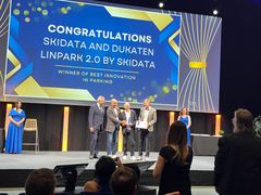 Prisutdelning på EPA awards.