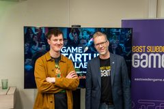Alexander Milton och Tomas Ahlström ledde programmet och guidade deltagarna genom årets upplaga av Game Startup Lab.