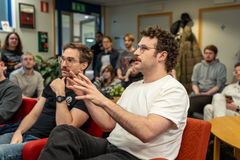 Panelen bestod av Denis Ilecic (Paradox Arc), Christian Daflos (Caketown Publishing) och Noa Nilsson (Almi Invest).