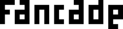 Logotyp för Fancade - plattformen där spelare kan spela, skapa och publicera egna spel.