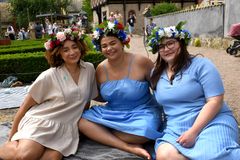 Midsommarfirande på Kulturen i Lund.