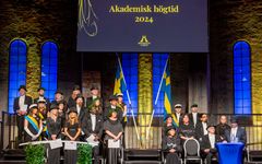Akademisk högtid 2024 - bild från ceremonin.