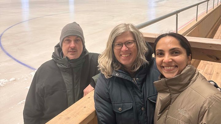 Mikael Sundberg, Elisabet Linden, forskningsingejörer och Sana Sayadi, doktor i energisystem