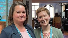 Therese Stråle och Evelina Davidsson