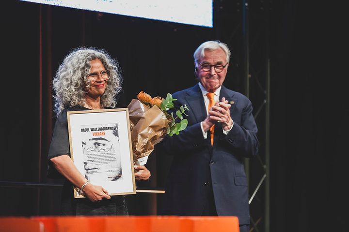Bild på Camila Salazar Atías och Sven Hagströmer