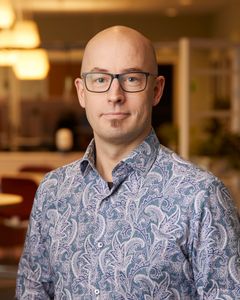 Mikael Carlson, teknisk expert vid Elsäkerhetsverket. Fotograf: Tord Saxin