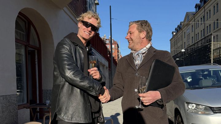 Från vänster: Viktor Johansson, Patrik Krall