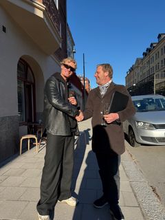 Från vänster: Viktor Johansson, Patrik Krall