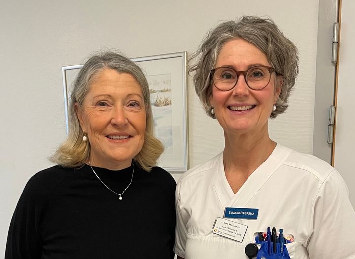 Lena Lundberg och Anna Hultqvist