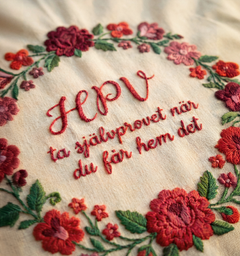 Kampanjen är inspirerad av broderi, ett hantverk som är gränsöverskridande både vad gäller ålder och kultur.