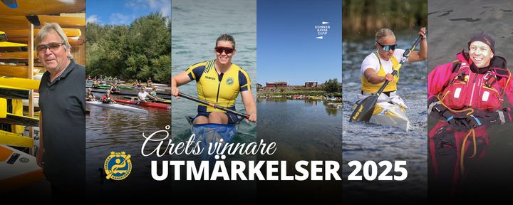 Årets vinnare 2025 i Svenska Kanotförbundets utmärkelser.