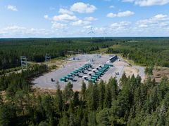 Flowers 42,5 MW batteripark i Bredhälla, Småland