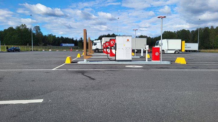 MCS-laddare på Järna