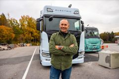 Lennart Olsson, ansvarig för laddning tung trafik