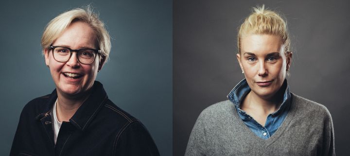 Carin Fhyr och Caroline Segerdahl.