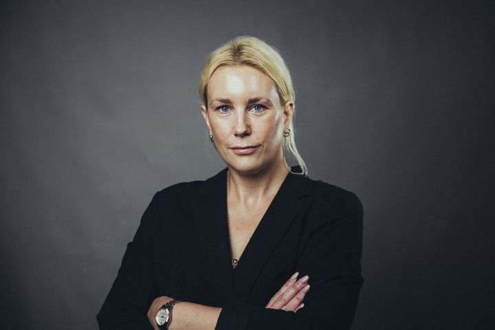 Porträttbild på Caroline Segerdahl, kommunikationschef Skövde kommun.