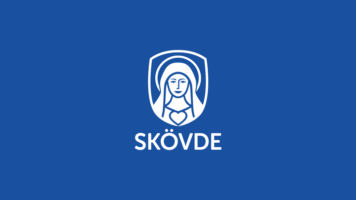 Logotyp på platta